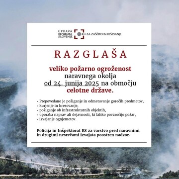 Razglas velike požarne ogroženosti