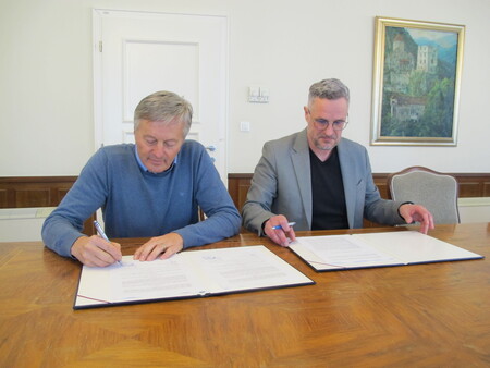 Župan in direktor Doma dr. Janka Benedika 