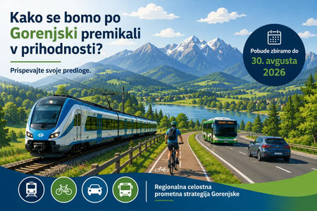 Kako se bomo po Gorenjski premikali v prihodnosti